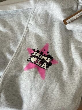 SKIMS COTTON FLEECE STRAIGHT SWEATPANTS LA EXCLUSIVE